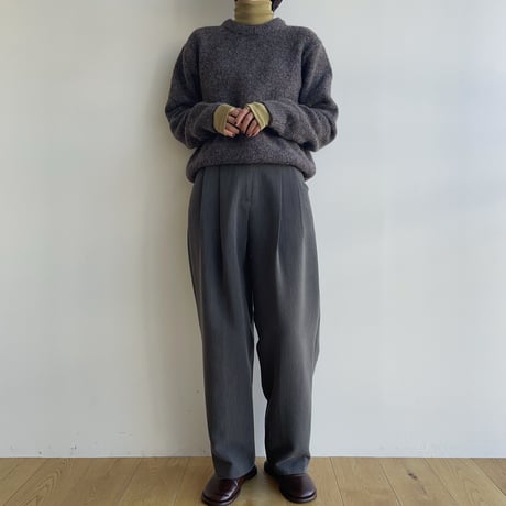 《予約販売》melange over knit/3colors_nt1869