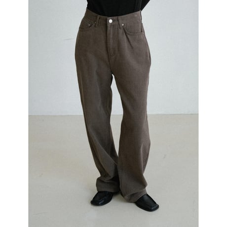 《予約販売》warm cinnamon cotton pants/2colors_np1185