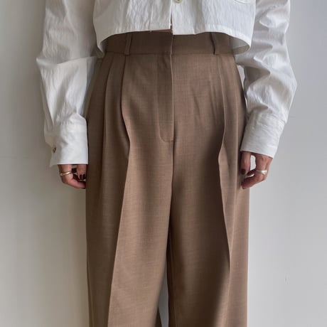 《予約販売》two tuck nuance pants/2colors_np0911
