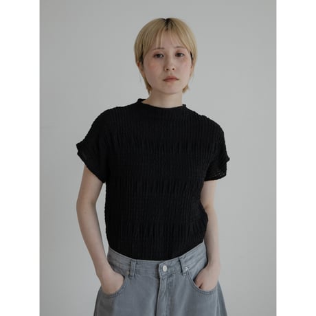 《予約販売》jacquard minimal tops/2colors_nt2294