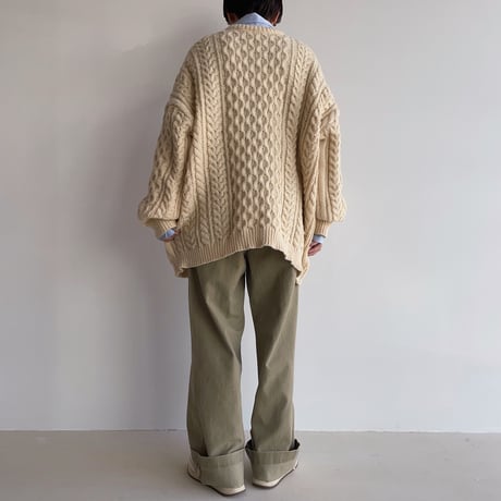 《予約販売》vinatage like wide pants/2colors_np0937