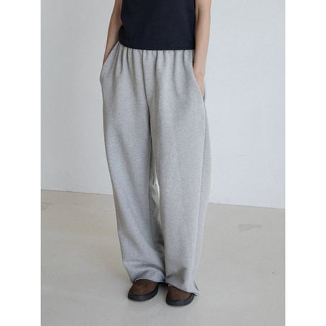 《予約販売》cut mannish sweat pants/2colors_np1147