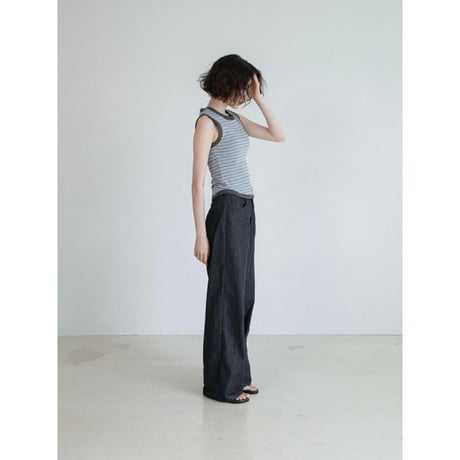 《予約販売》accent stripe tank top/3colors_nt2589