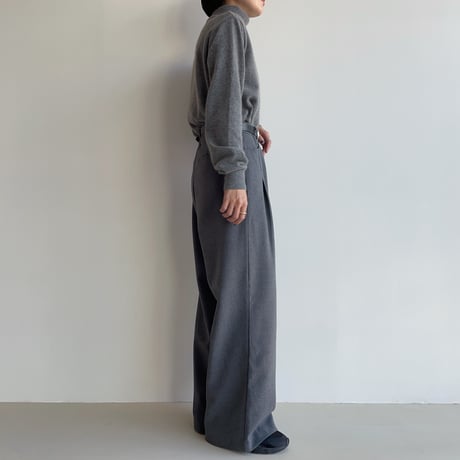 《予約販売》two tuck mannish wide pants/2colors_np0935