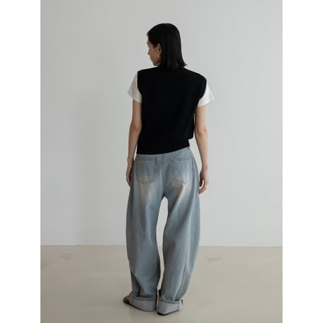 《予約販売》oval mannish jeans_nj0135