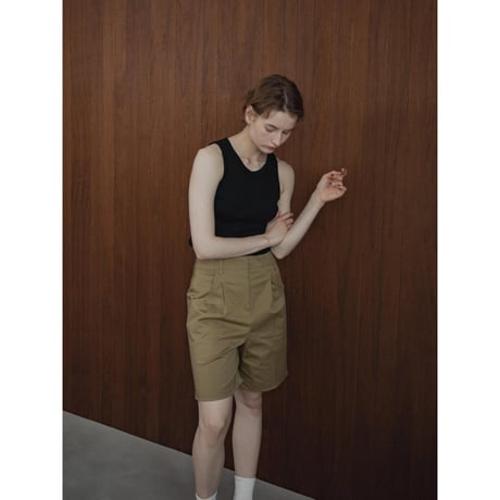 - AUTHENTIC series - chino half pants/2colors_an0043
