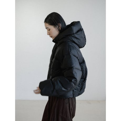 《予約販売》accent hoodie padded jacket/2colors_no0505