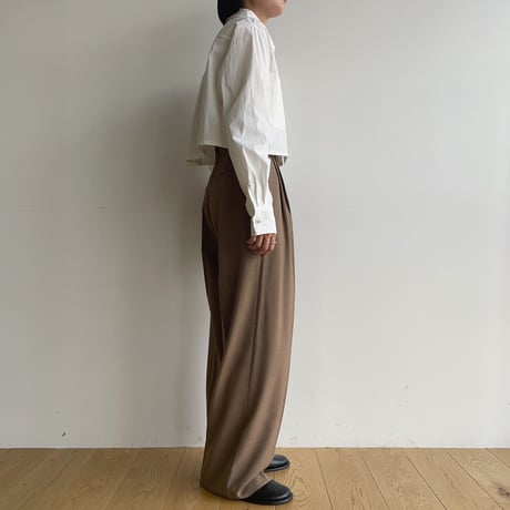《予約販売》two tuck nuance pants/2colors_np0911