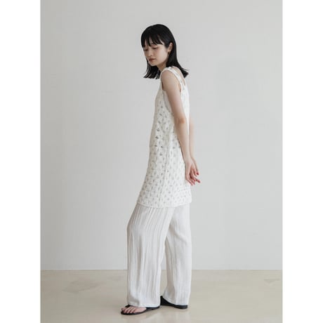 《予約販売》crochet knit midi tops/2colors_nt2329