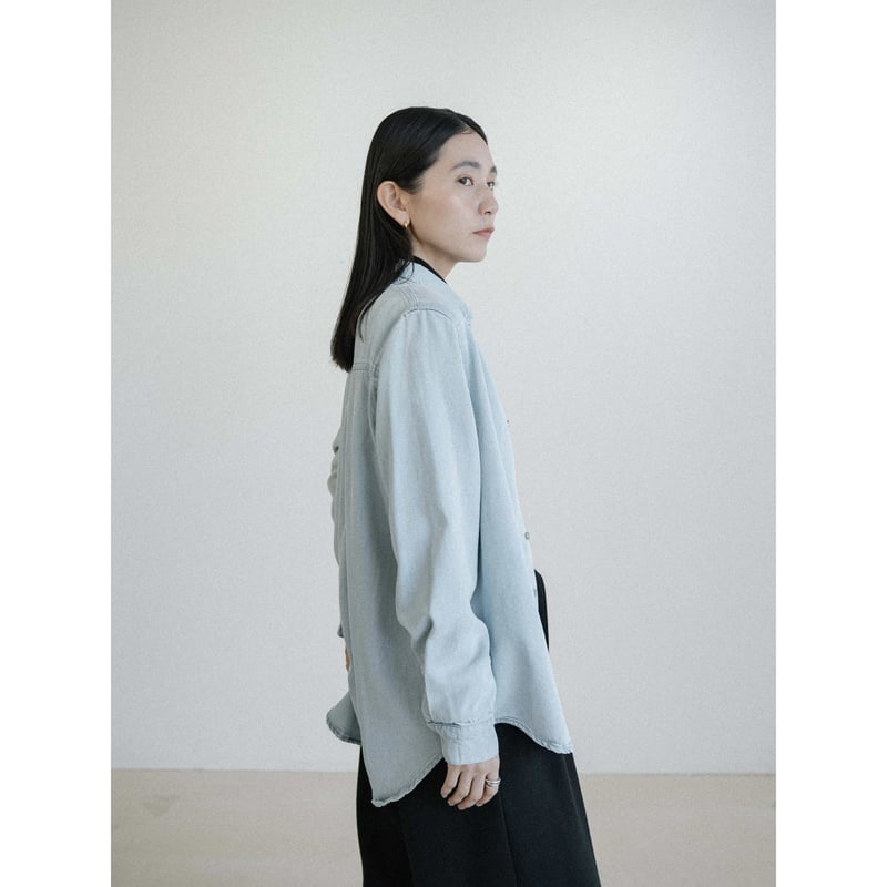 予約販売》vintage like denim shirt_nb0355 | NOKCHA