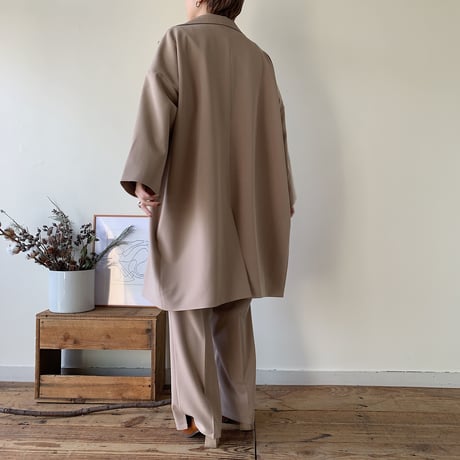【NOKCHA original】2way quality over jacket/beige_no0083