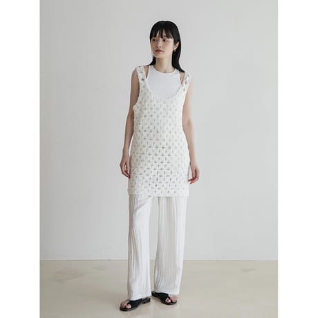 《予約販売》crochet knit midi tops/2colors_nt2329