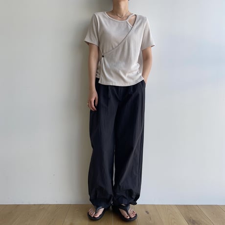 《予約販売》silhouette washer pants/2colors_np0818