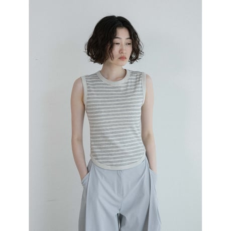《予約販売》accent stripe tank top/3colors_nt2589