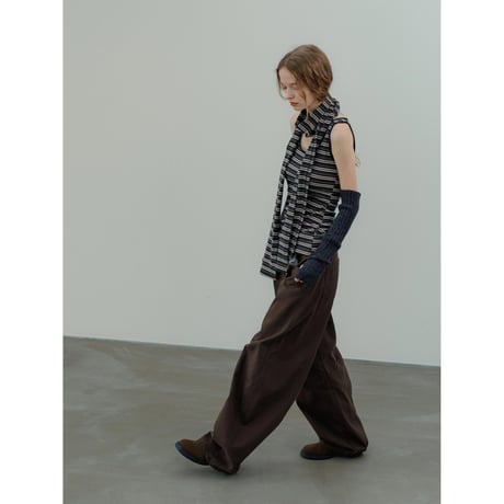 【 RESTOCK 】【NOKCHA original】oval cotton pants_np1154