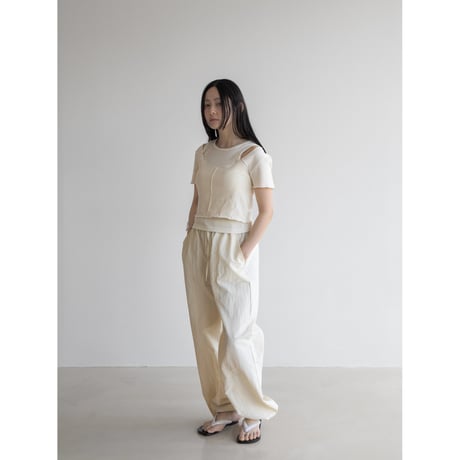 《予約販売》2set material layered tee/2colors_nt2046
