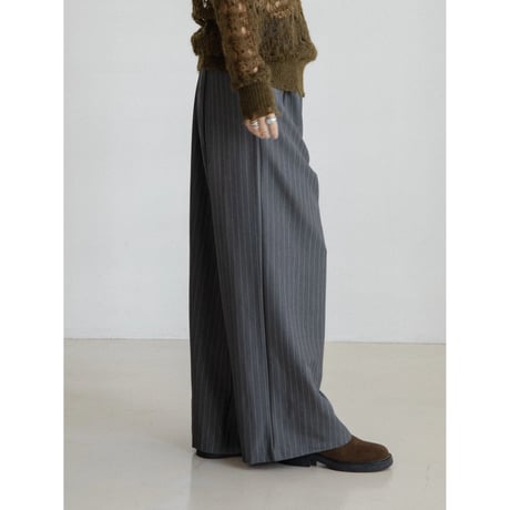 《予約販売》stripe wide pants/2colors_np1161