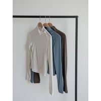 《予約販売》botan accent high neck tops/3colors_nt2217