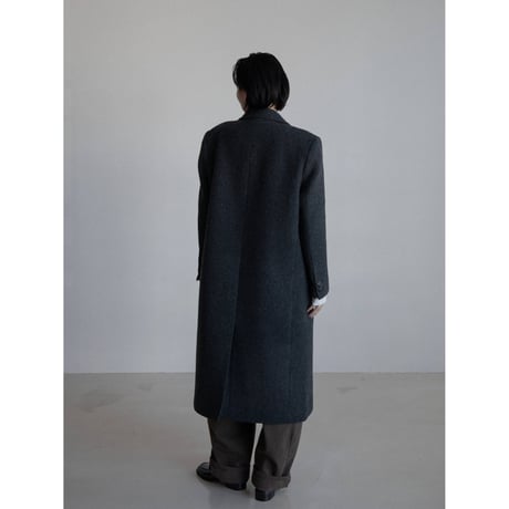 《予約販売》quilting liner wool long coat/2colors_no0410