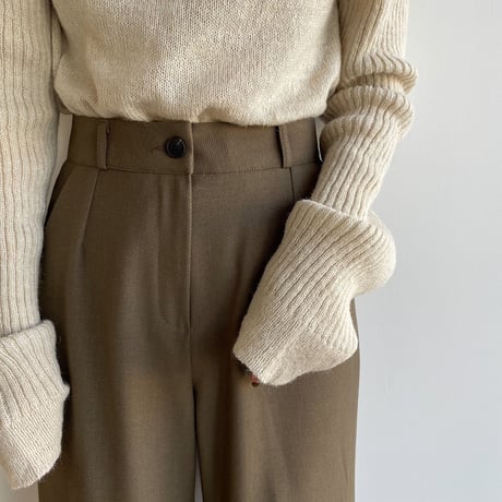《予約販売》twill warm pants/2colors_np0698