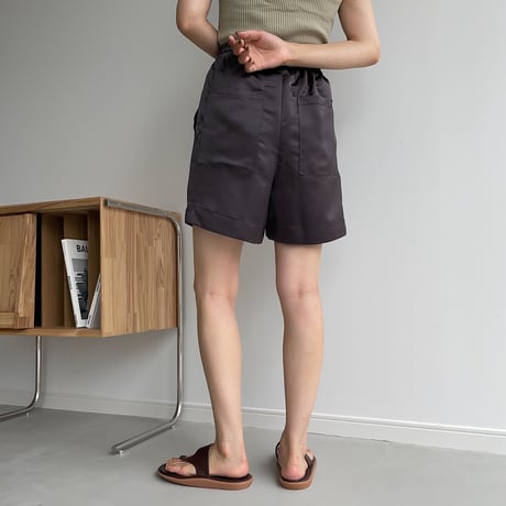 《予約販売》satin half pants/2colors_np0425