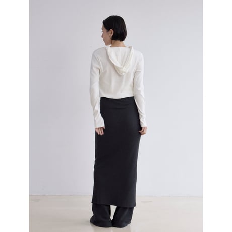 《予約販売》docking lib knit skirt/2colors_ns0102
