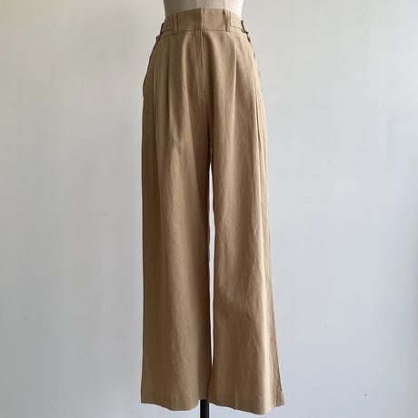 《予約販売》belt linen pants/2colors_np0622
