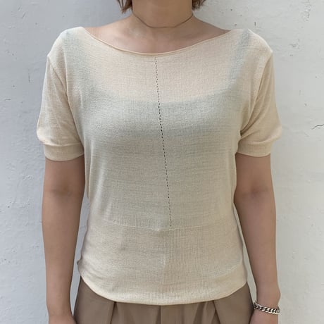 ✳︎予約販売✳︎boat neck knit/2colors_nt0023