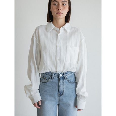 《予約販売》jacquard over shirt/2colors(unisex)_nb0373