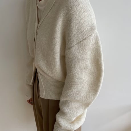 《予約販売》lady knit cardigan/2colors_nt1535