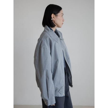 《予約販売》check over blouson/2colors_no0442