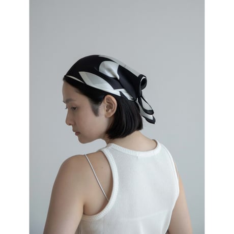 《予約販売》geometic pattern scarf_na0660