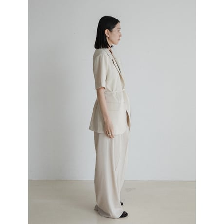 《予約販売》mannish light tuck pants/2colors_np1108