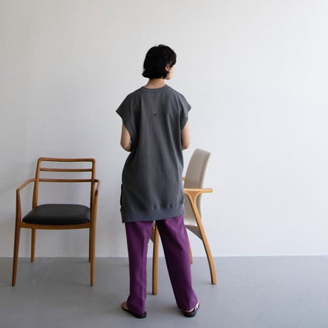 【nokcha original】waist pants/grape_np0596