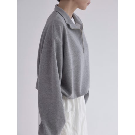 《予約販売》2way half zip rich pullover/3colors_nt2533