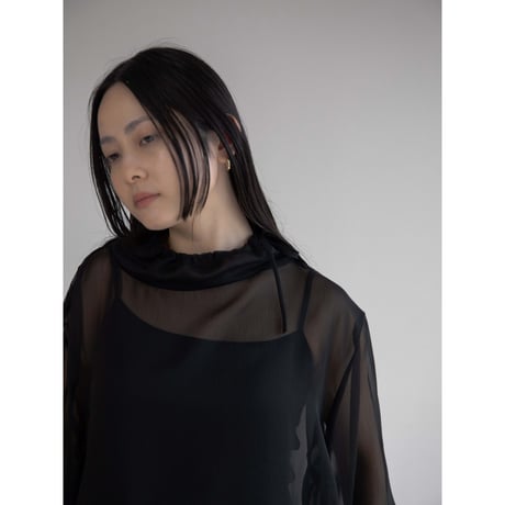 《予約販売》anorak sheer blouse/2colors_nb0236