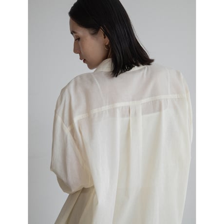 《予約販売》daily sheer over shirt/2colors_nb0309