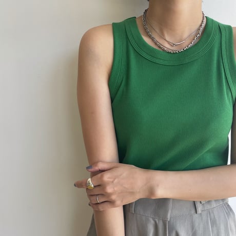 《予約販売》accent necklace/2colors_na0570