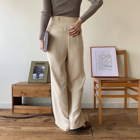 《予約販売》tuck long pants/2colors_np0159