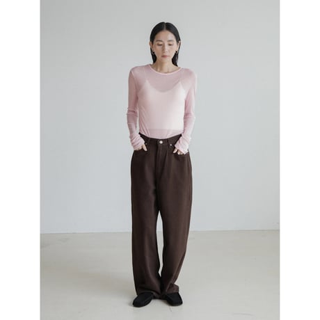 《予約販売》oval twill pants/2colors_np1153