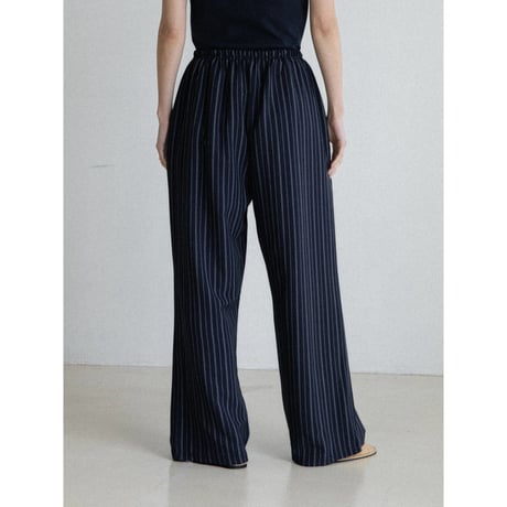 《予約販売》stripe easy rich pants/2colors_np1240