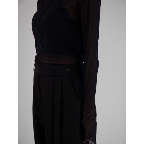 《予約販売》deep tuck pants/2colors_np0963