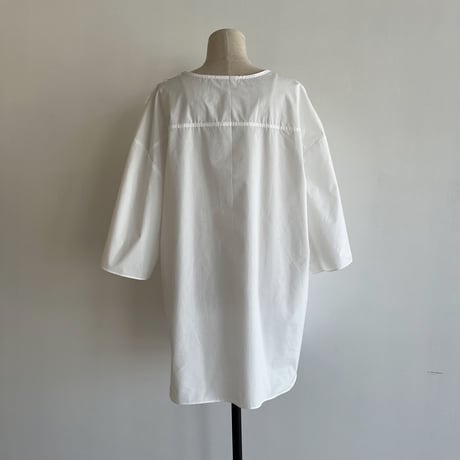 《予約販売》 round mannish shirt/2colors_nb0151