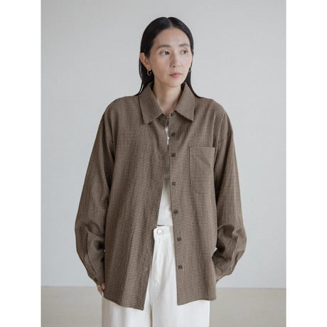 《予約販売》graph check over shirt/2colors_nb0335