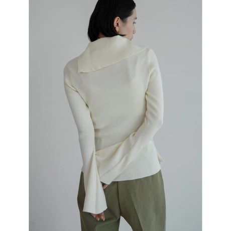 《予約販売》botan accent lib knit tops/2colors_nt2232