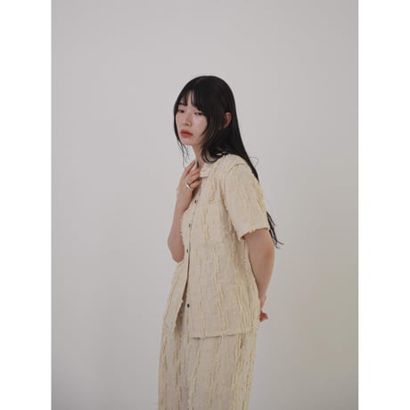 【NOKCHA original】jacquard shirt/3colors_nb0244