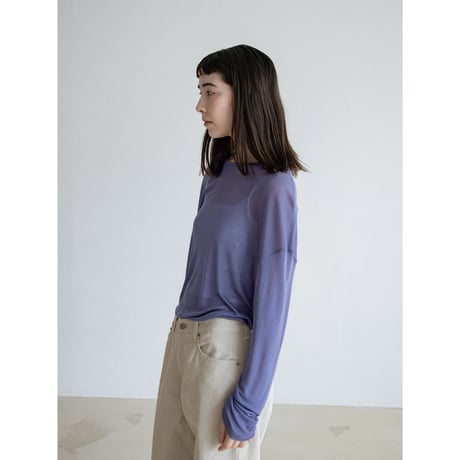 《予約販売》sheer rich loose tops/3colors_nt2584