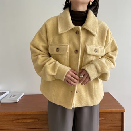 《予約販売》coloring soft jacket/2colors_no0190
