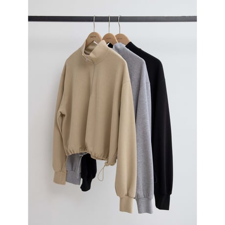 《予約販売》2way half zip rich pullover/3colors_nt2533