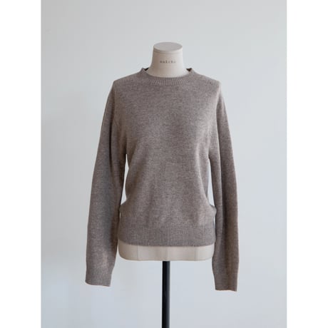 《予約販売》quality knit pullover/2colors_nt2214